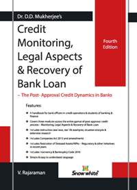  Buy CREDIT MONITORING, LEGAL ASPECTS & RECOVERY OF BANK LOAN